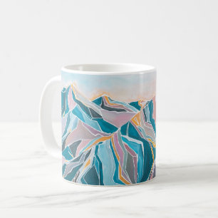 Modern Mountain Mug