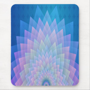 Modern mousepad, colourful, pink, blue mouse pad