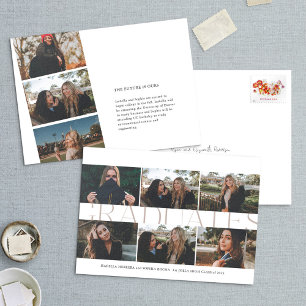 Modern Multi-Photo Graduates Grad Announcement