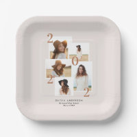 Modern multi photo graphic geometric terracotta an