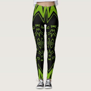 Modern multicolor classic "Ratti_Creative_Arts" Le Leggings
