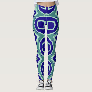 Modern multicolor classic "Ratti_Creative_Arts" Le Leggings