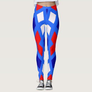 Modern multicolor classic "Ratti_Creative_Arts" Le Leggings