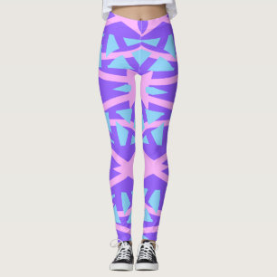 Modern multicolor classic "Ratti_Creative_Arts" Le Leggings
