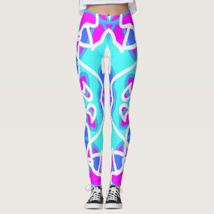 Modern multicolor classic "Ratti_Creative_Arts" Le Leggings