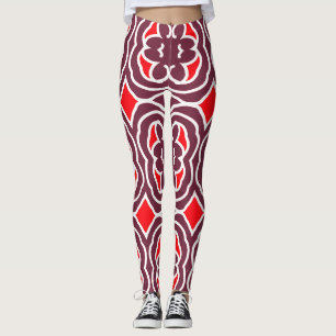 Modern multicolor trendy "Ratti_Creative_Arts"  Leggings