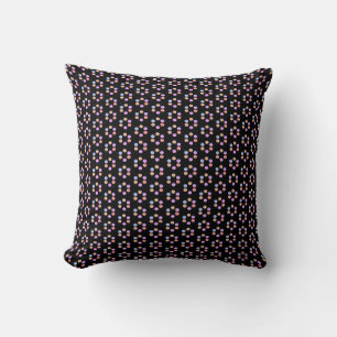 Modern Multicolored Geometric Pattern Throw Pillow