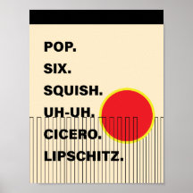 Modern Musical Theatre Poster - Chicago