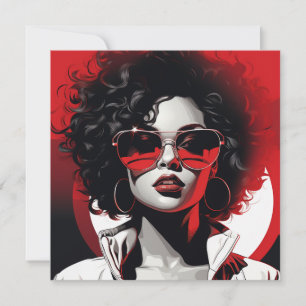 Modern Musings: Empowering Women Pop Art Card