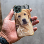 Modern My Best Friend Picture Dog Love Paw Print iPhone 11 Pro Case<br><div class="desc">Cute Love text written in a stylish modern typography font and dog paw representing the letter O. With option to personalize or customize with photo of your choice. Unique keepsake, birthday, Valentine's Day gift from your family pet, or Christmas present. Easily customizable with a fun photograph. Beautiful, modern and cool...</div>