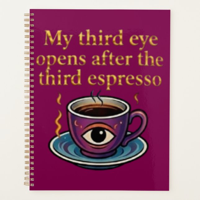 Modern Mystic Coffee Art My third eye collection (Devant)