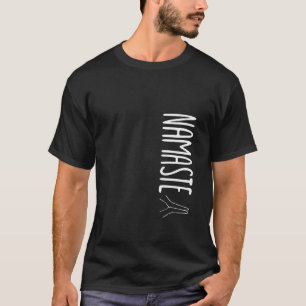 Modern namaste black and white T-Shirt