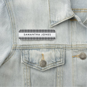 Modern Name Tag