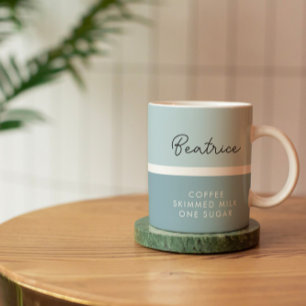 Modern Named Drink Preference Classic Coffee Mug
