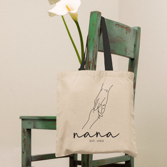 Modern Nana Established Grandmother Tote Bag (Creator Uploaded)