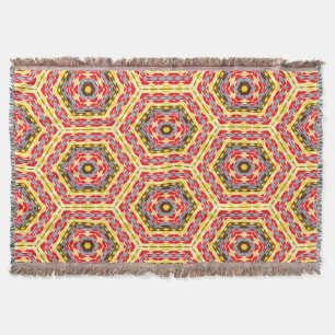 Modern Native American 10 Throw Blanket