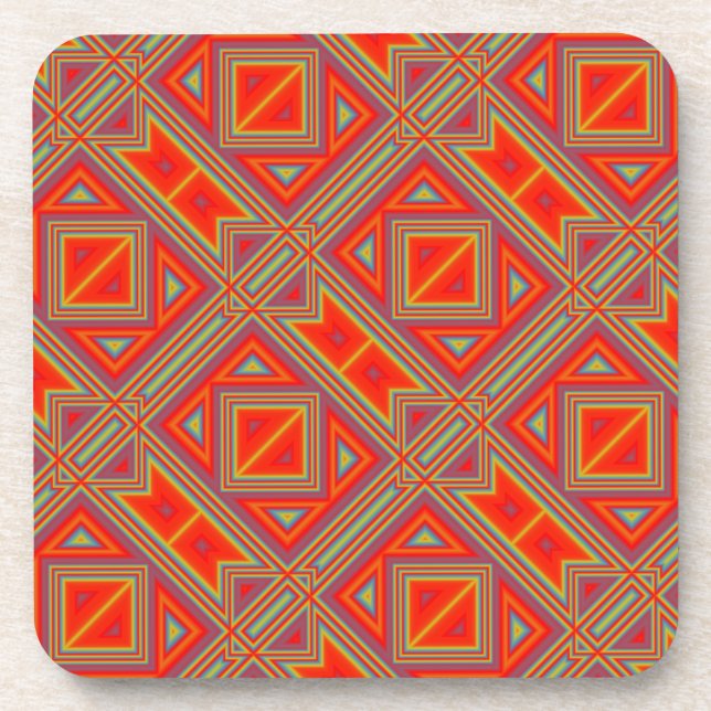 Modern Native American 22-31 Image Options Coaster (Front)