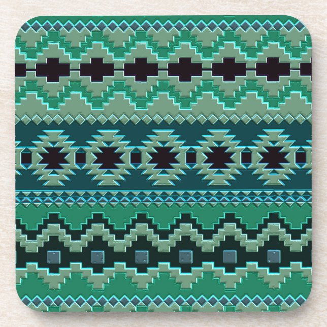 Modern Native American 32-39 Image Options Coaster (Front)