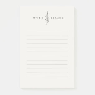 Modern Natural Botanic Leaf I Post-it® Notes