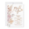 Modern Natural Tones Boho Floral Bridal Shower
