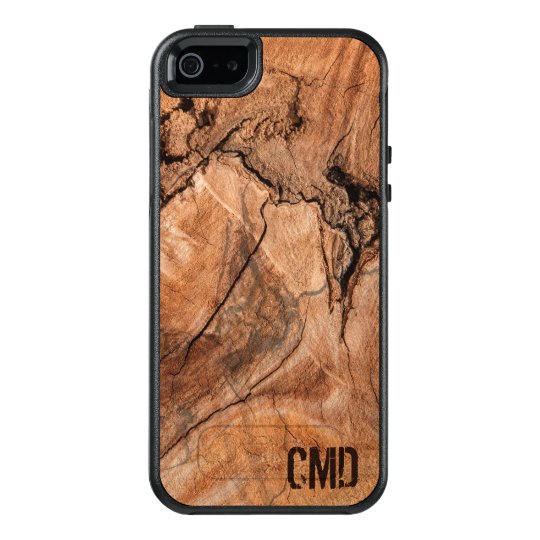 Modern Nature Wood Knots Texture OtterBox iPhone 5/5s/SE Case