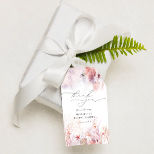 Modern Nautical Bridal Shower Thank you Gift Tags