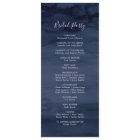 Modern Nautical | Floral Wedding Program