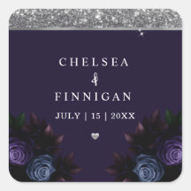 Modern Navy Blue And Silver Add Logo 