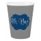 Modern Navy Blue Grey Boy Baby Shower