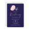 Modern Navy Blue Pink Rose Gold Wedding Budget