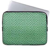 Modern Neutral Brush Strokes Chic Leafy Green