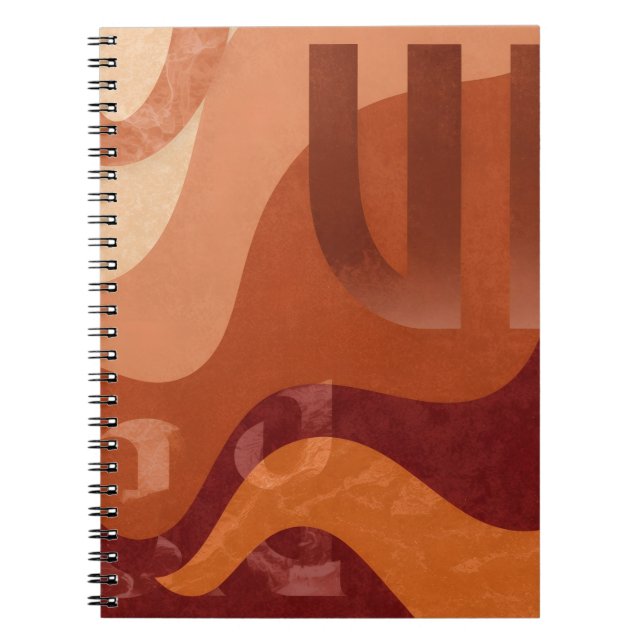 Modern Neutral Note Book (Front)