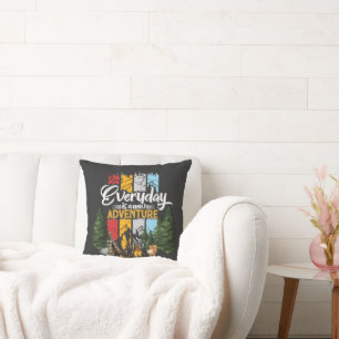 Modern New Adventure Everyday Throw Pillow