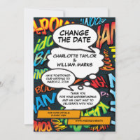 Modern New Wedding Date Comic Book