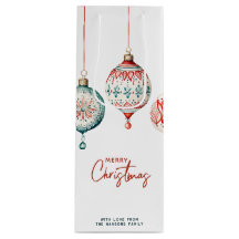 Modern Nordic Style Ornaments Merry Christmas