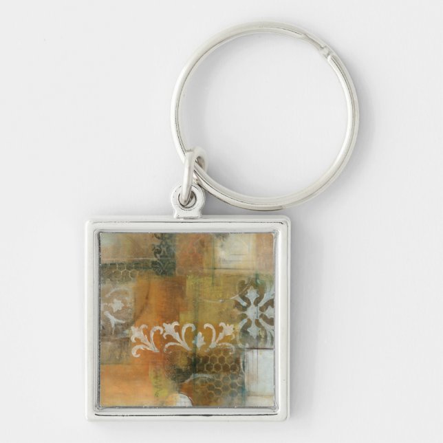 Modern Note II Keychain (Front)