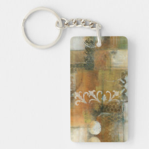 Modern Note II Keychain