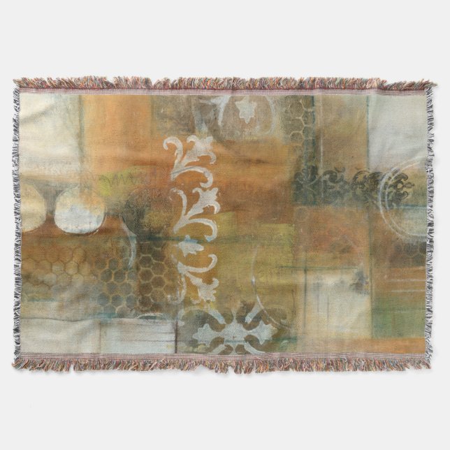 Modern Note II Throw Blanket (Front)