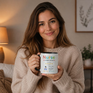 Modern Nurse Appreciation Patient Review Mug
