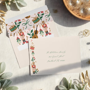 Modern Nutcracker Christmas Ballet Festive Music  Envelope