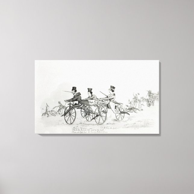 Modern Olympics', c.1820 Canvas Print (Front)
