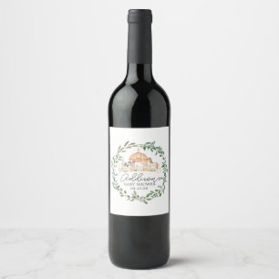 Modern on the Farm Wine Labels, Farm Food Label