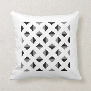 Modern Optical Illusion Pattern Throw Pillow