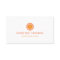 MODERN ORANGE SUN LOGO
