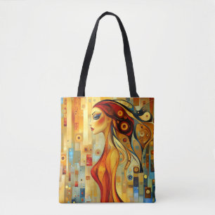 Modern Original Unique Trendy Cool Fantasy Woman Tote Bag