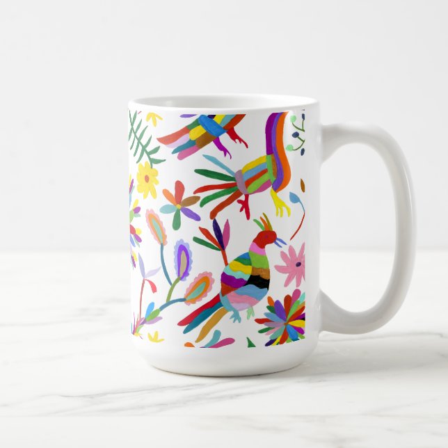 Modern Otomi Design II Coffee Mug (Right)