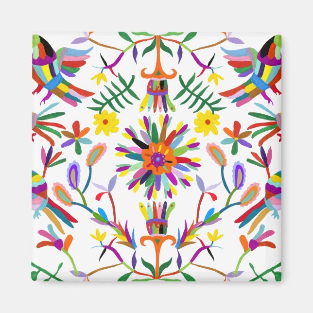 Modern Otomi Design II Magnet (Front)