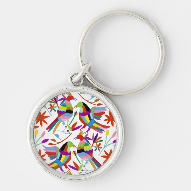 Modern Otomi Design III Keychain (Front)