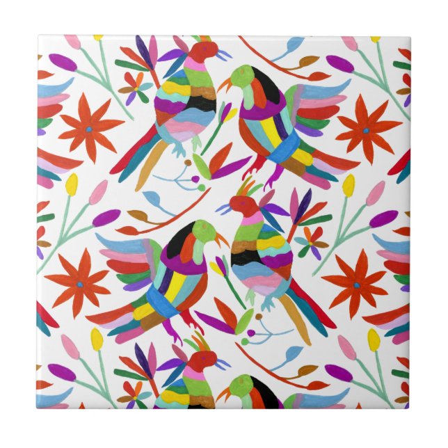 Modern Otomi Design III Tile (Front)