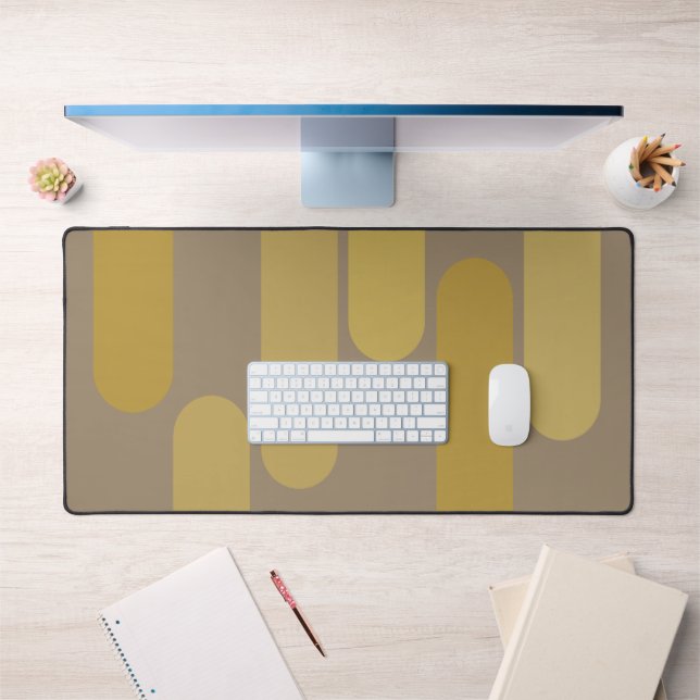 Modern Ovals Desk Mat (Office 1)